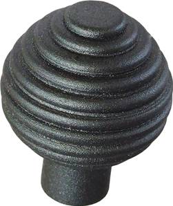 X17-609 Reeded Ball Knob 35mm 