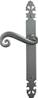 X01-580 Picardie Style Latch Lever Handles Patine