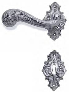 C01215 Style Mannerism Lever Handles On Rose